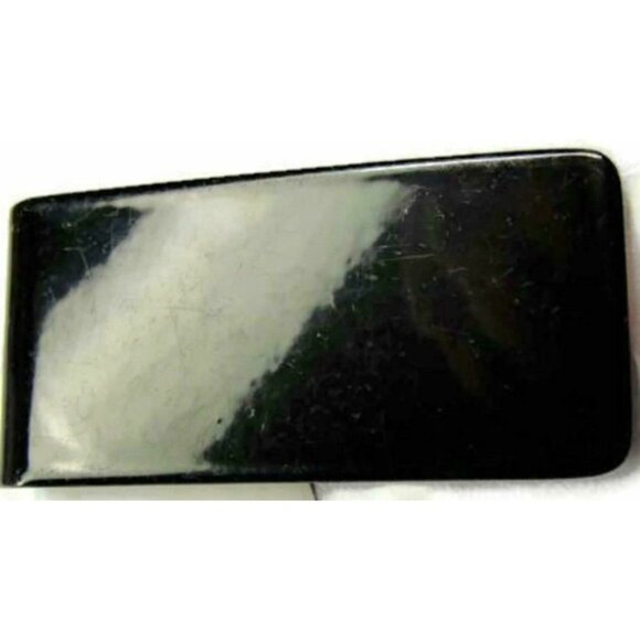 Money Clip Classic Black Wallet Cash ID Credit Card Holder - Picture 2 of 5